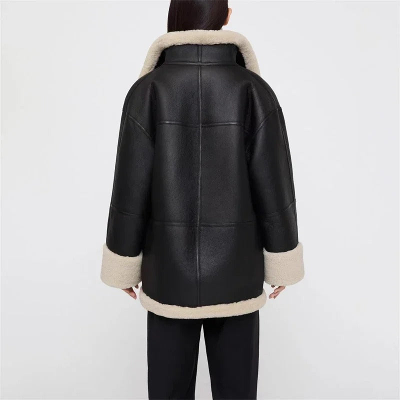 Josies – Lång Läderdröm med Fleece